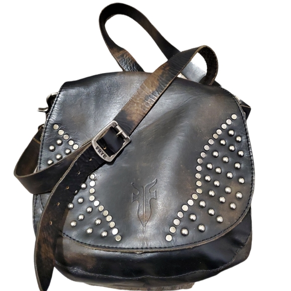 Frye Bags Frye Saddle Distressed Crossbody Leather Bag Poshmark